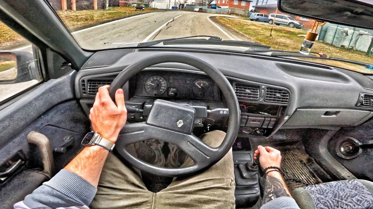 1998 Renault 19 1.4 MT - ТЕСТ-ДРАЙВ ОТ ПЕРВОГО ЛИЦА смотреть онлайн