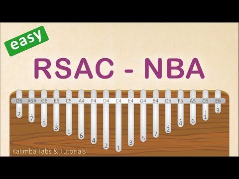 RSAC - NBA | Kalimba Tabs & Tutorials смотреть онлайн