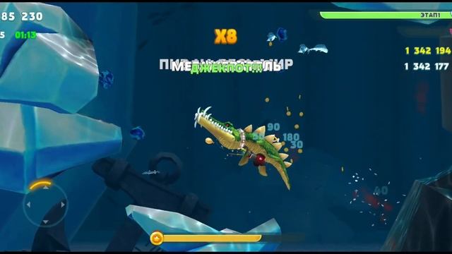 Hungry shark evolution - Акула Лео смотреть онлайн