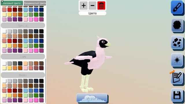 КАК Сделать ПРОСТОЙ ОКРАС в Семья Птиц Роблокс Roblox Feather Family How to Make Simple Skin смотреть онлайн