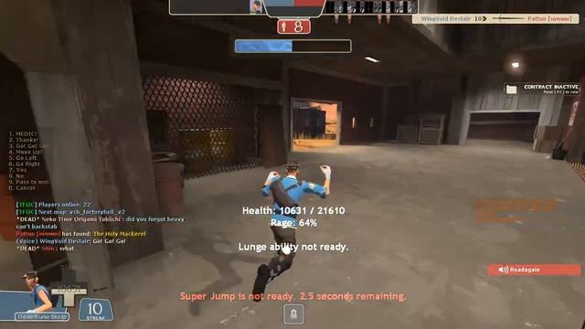 TF2:Freak Fortress 2 Commander Scout Part 2 (TFOC server) смотреть онлайн