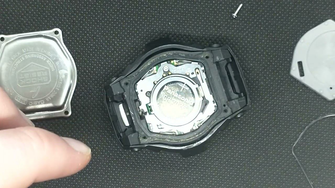 Casio G-Shock G7700 Battery Replacement For People Who Need Help CR2025
