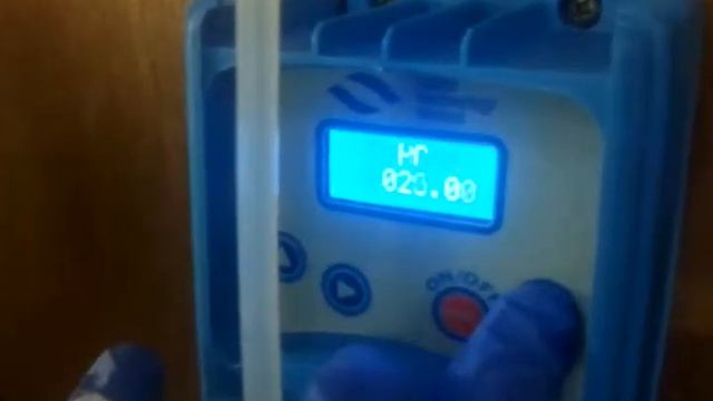 pH correction system - Change settings VPM pump. смотреть онлайн