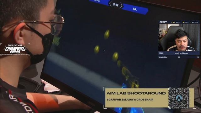 REAÇÃO DO FRTTT COM ESSE AQUECIMENTO NO AIMLAB смотреть онлайн