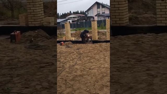 Установка закладных на столбы смотреть онлайн