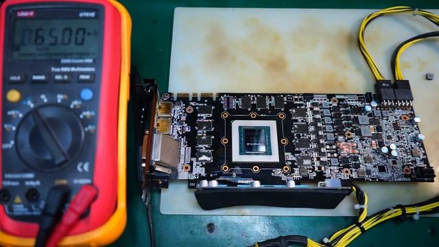 GTX1080Ti с прогаром - Компьютерный мастер сжёг видеокарту