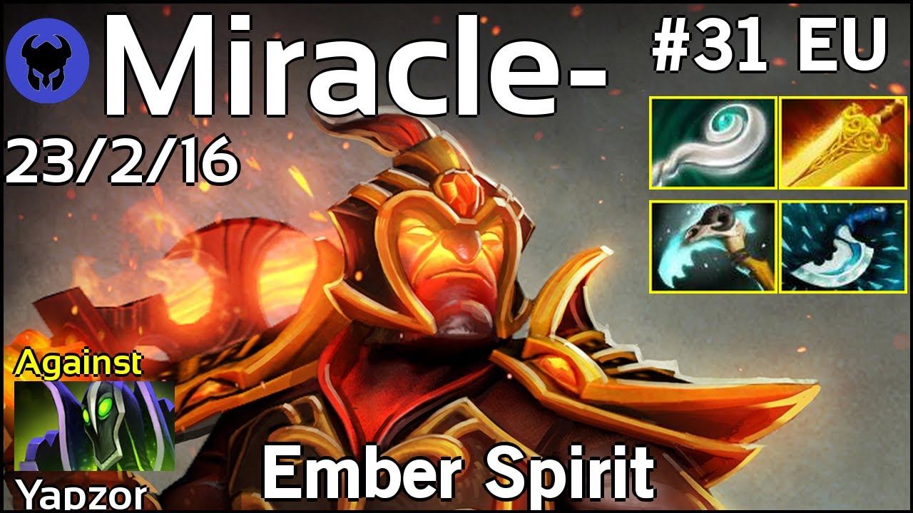 Miracle- [Liquid] plays Ember Spirit!!! Dota 2 7.21 смотреть онлайн