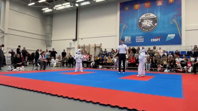 «Кубок дружбы 2024 год» Илатовская Василиса против Фастовой Виктории (первый бой)