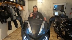 BMW K 1600 GTL.  Ветровое стекло и подставка на роликах для тяжёлых мотоциклов.
