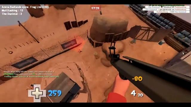 [TF2] MGE 1v1 Soldier - Badlands Spire смотреть онлайн