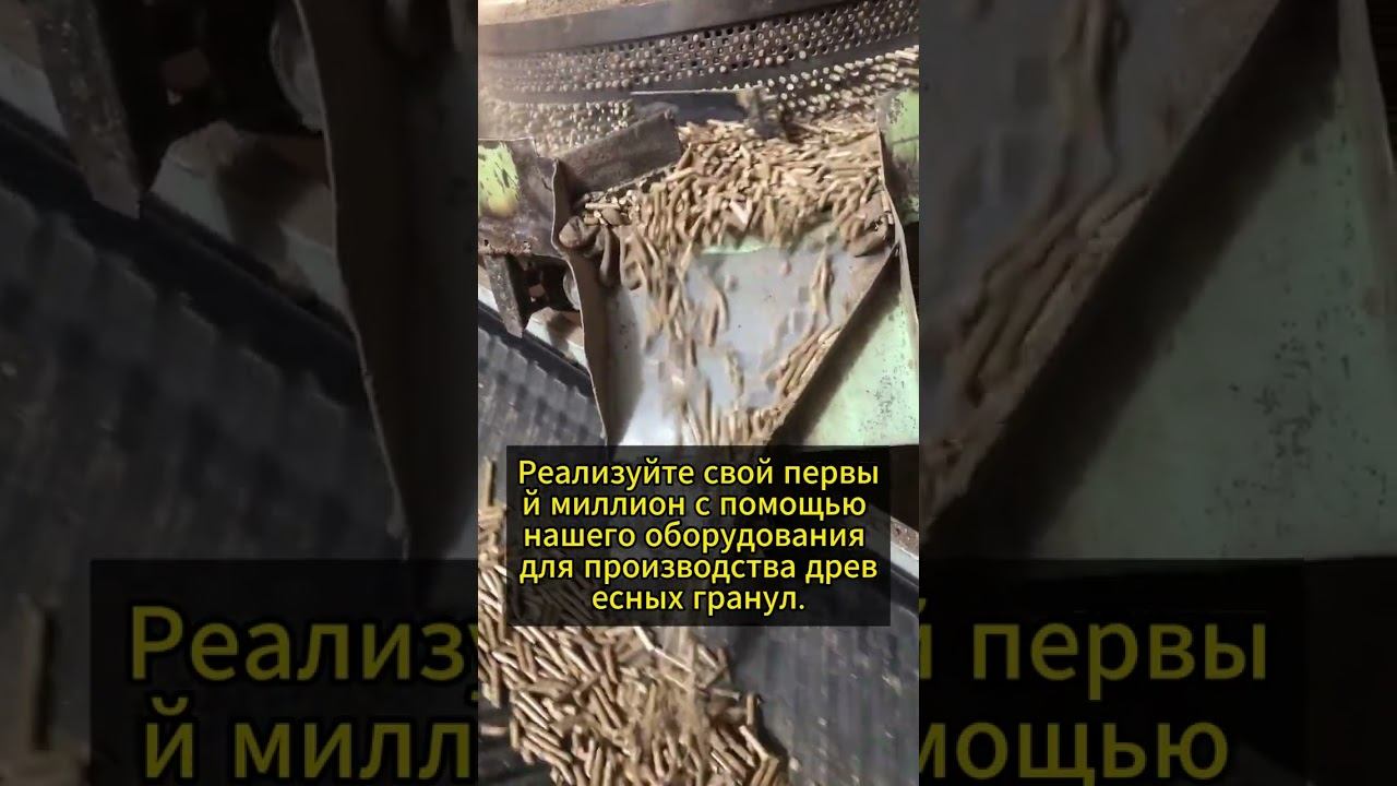 Заработайте первый миллион с нашим оборудованием для гранул. #Биомасса #Гранулы #Оборудование