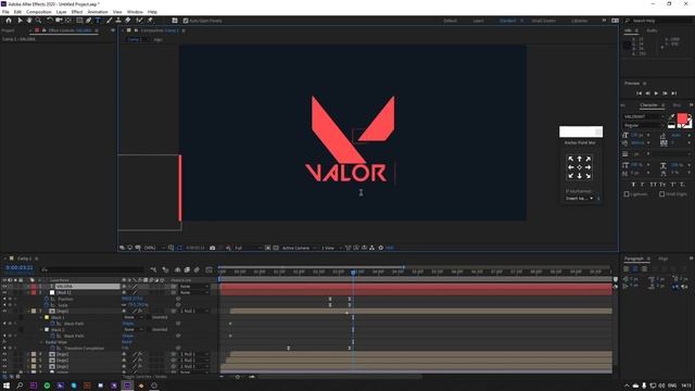 Valorant Logo Animation Tutorial [IN DEPTH] - After Effects Tutorial смотреть онлайн