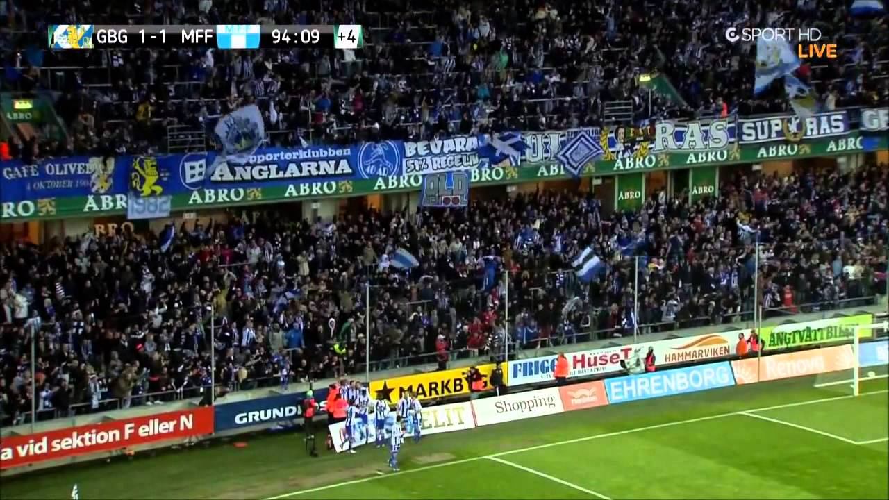 Sam Larssons kvittering mot Malmö FF смотреть онлайн