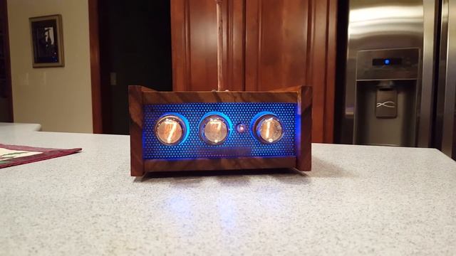 Arduino Uno Nixie Tube Temperature Box смотреть онлайн