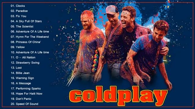 Coldplay Best Songs -Coldplay Greatest Hits смотреть онлайн