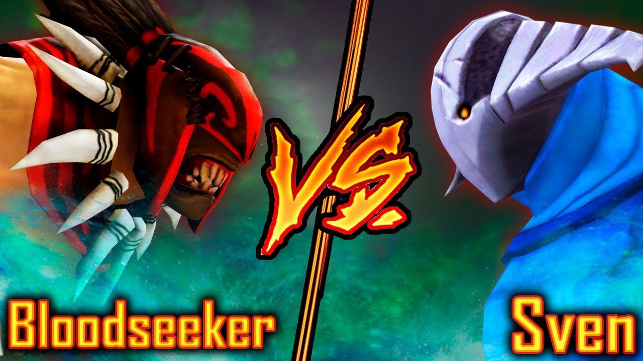 Dota 2 Bloodseeker VS Sven | DOTA 2 Battle смотреть онлайн