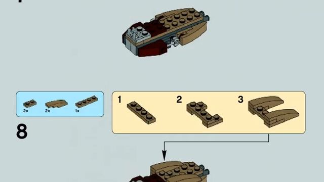 Bauanleitungen lego 75086 - Battle Droid™ Troop Carrier 75086 смотреть онлайн