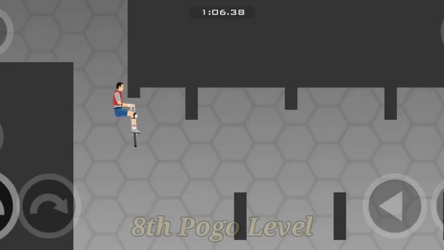 NEW! Pogo 8 & 9 Level Completion - Happy Wheels Mobile смотреть онлайн