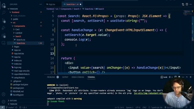 React Typescript 2023 - 6. Event Handlers смотреть онлайн