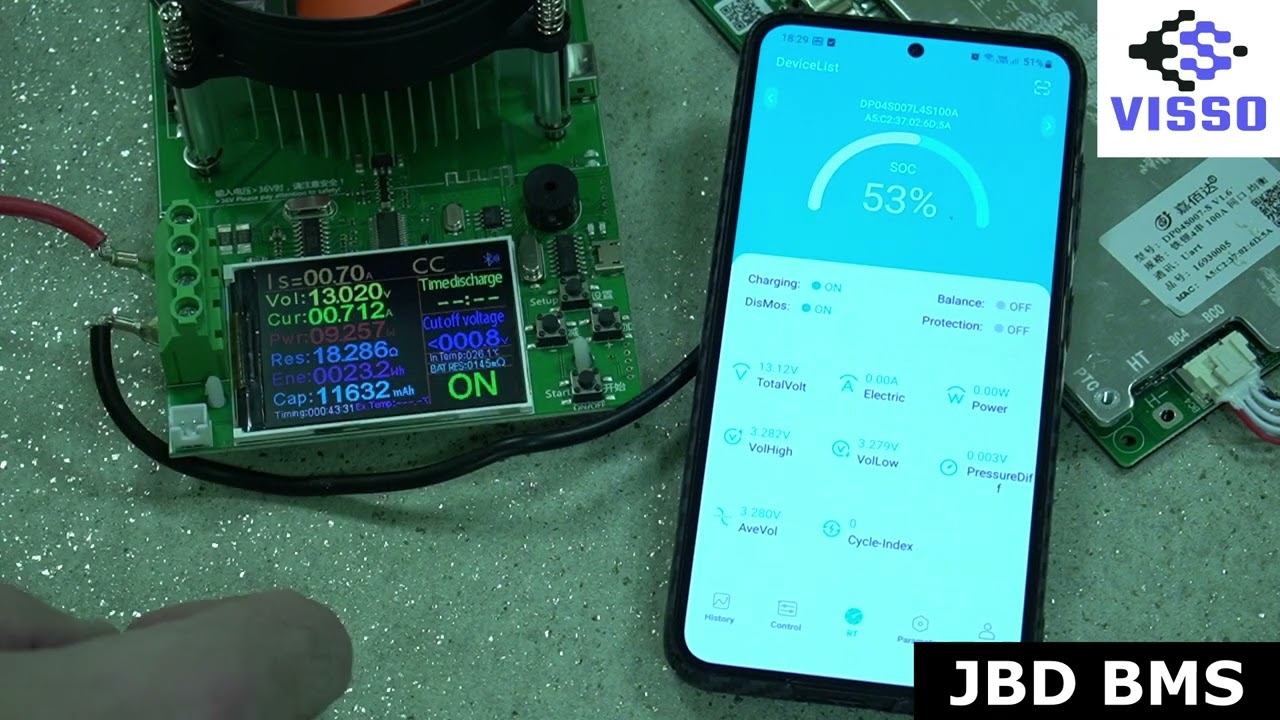 Тест 3 различных моделей Smart BMS на детектирование низких токов смотреть онлайн