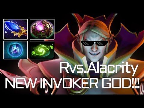 Dota 2(7.00) Rvs.Alacrity NEW INVOKER GOD? EPIC COMPILATION! смотреть онлайн