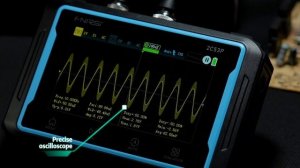 FNIRSI 2C53P 2CH Oscilloscope Multimeter with Touch Screen, 50Mhz, 19999 Counts TRMS