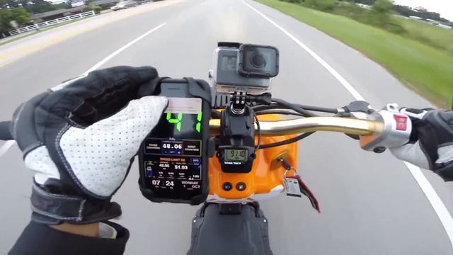 Trying out the Tach for the first time - Look at the cool numbers! смотреть онлайн