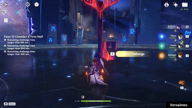 Raiden Archon Team & Diluc Vape Comp - Spiral Abyss 2.7 Floor 12 (9 Stars) | Genshin Impact смотреть онлайн