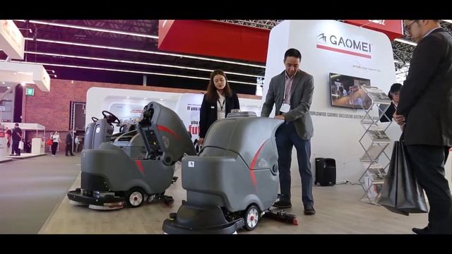 2018 ISSA Interclean Amsterdam Hefei GAOMEI Cleaning Equipment booth смотреть онлайн