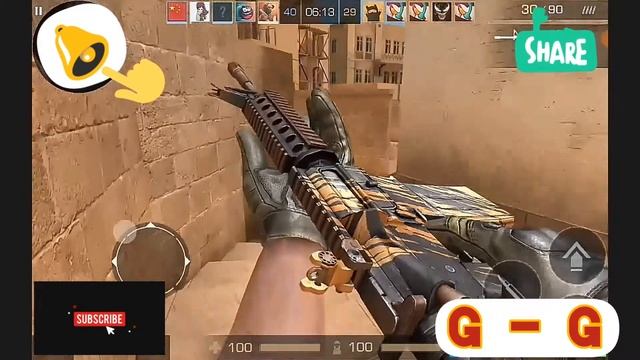 NOOB GAMEPLAY 👏 [Gangstar Gaming] Standoff 2 - Comic let's play (Sand Yards map) смотреть онлайн