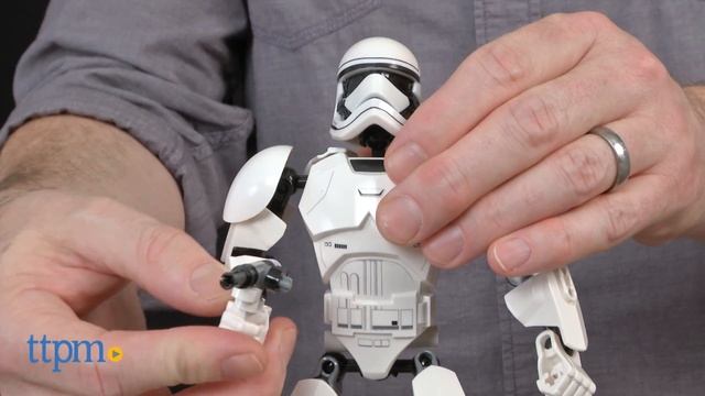 Star Wars Buildable First Order Stormtrooper from LEGO смотреть онлайн