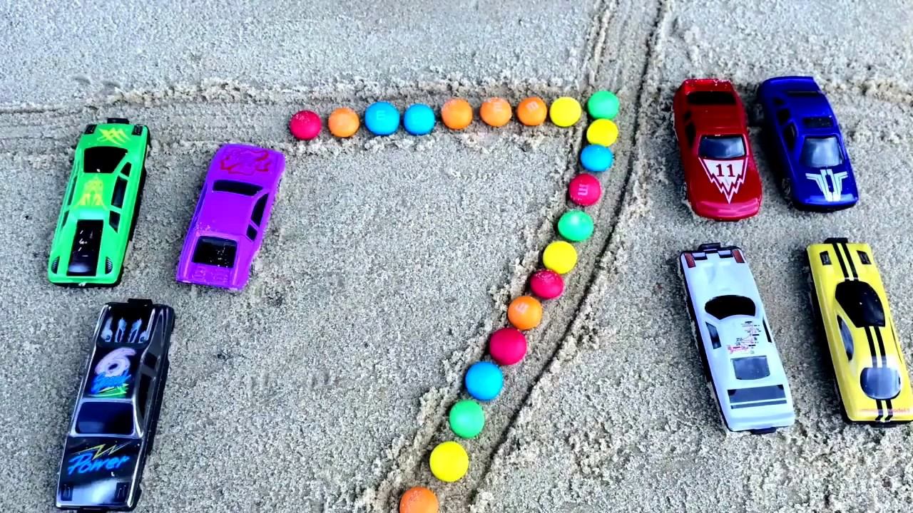 Мультик про машинки - анимация, учим цифры. Сars count learning смотреть онлайн
