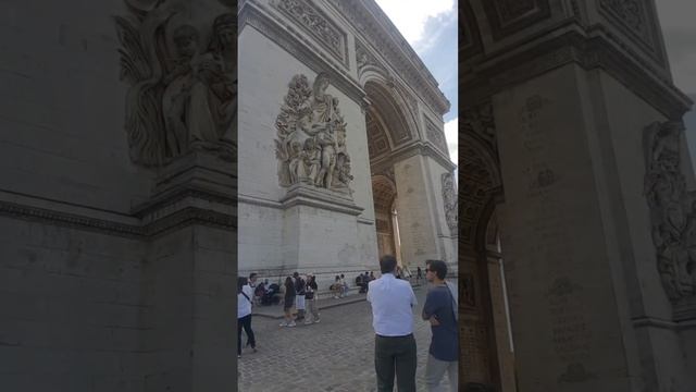 🇫🇷🔥🎖️Триумфальная Арка🕯️ Париж 🔗 смотреть онлайн