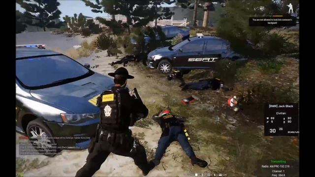 Cop's Getting shat on, And a knockout Battle смотреть онлайн
