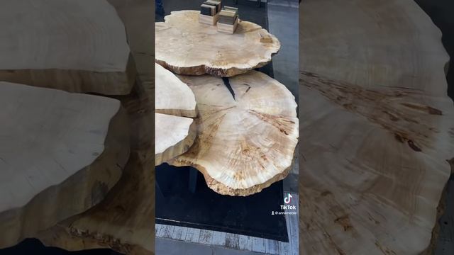 Стол из натурального дерева в стиль ЛОФТ!