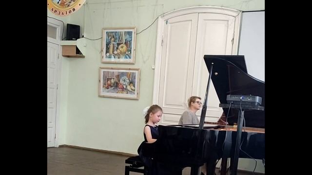 Молодцова Наташа, 6 лет. Беркович.концерт смотреть онлайн