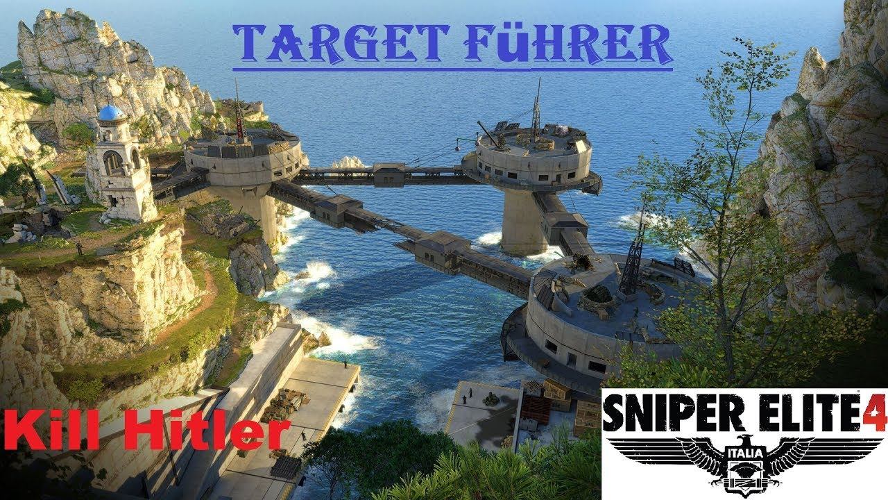 SNIPER ELITE 4 Gameplay part 9 DLC (Targe Führer) - Kill Hitler смотреть онлайн