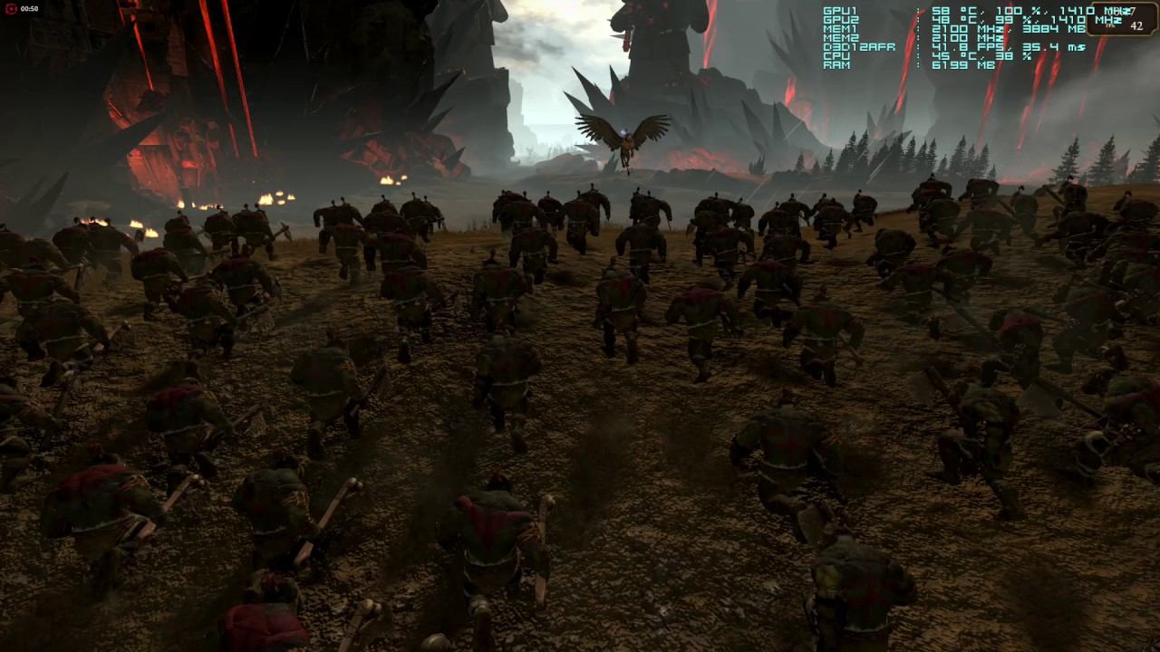 Rx 480 Total War Warhammer 4K Dx12 mGPU Everything Maxed Benchmark Run смотреть онлайн