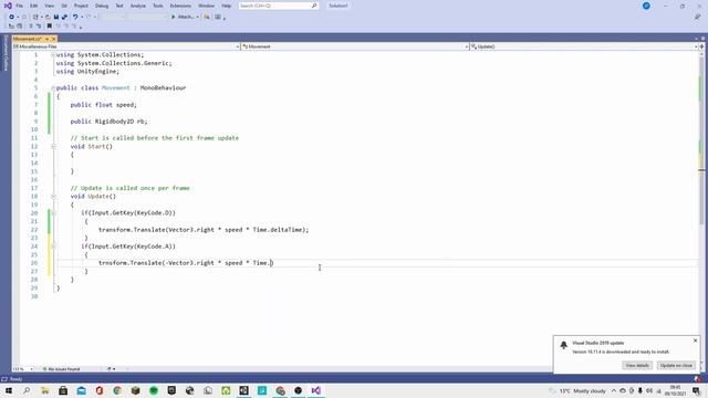 How To Make Simple 2D Movement (for A Jetpack)