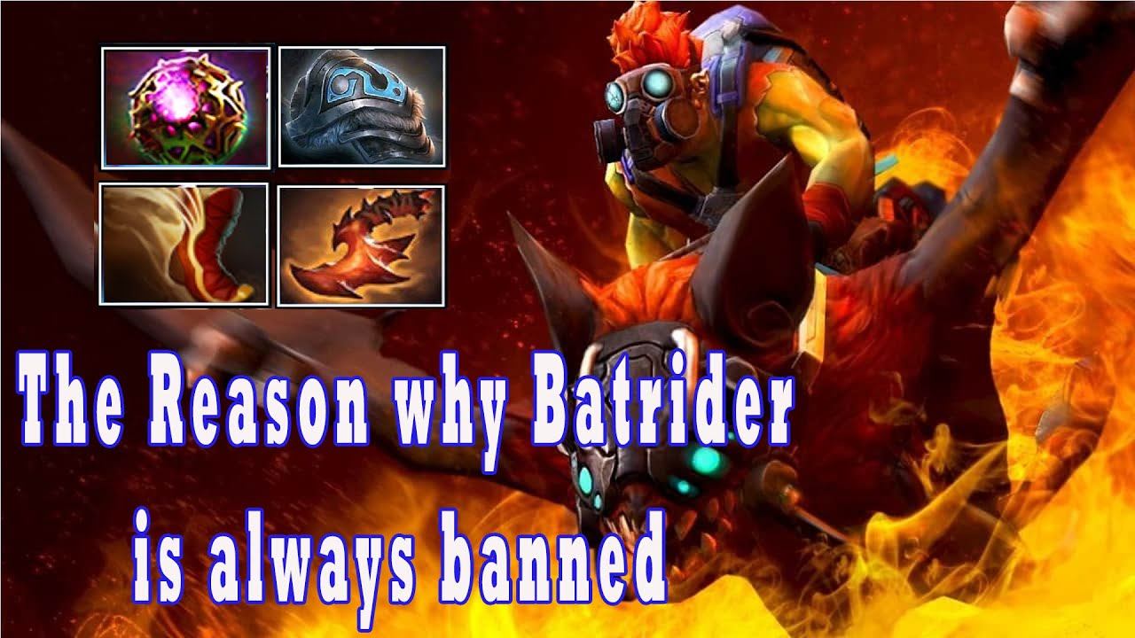 You will always ban Batrider after this ! : Noob Dota 2 Player Resorts to His Secret Weapon! смотреть онлайн