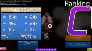 Прохождение карты на 2 звезды в OSU!