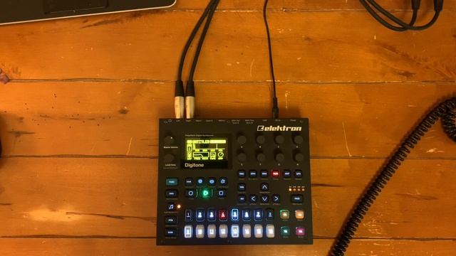 elektron Digitone | six minute live Disco jam in D minor | (3D) смотреть онлайн