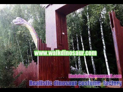 Mechanical realistic Dinosaur park in Russia смотреть онлайн
