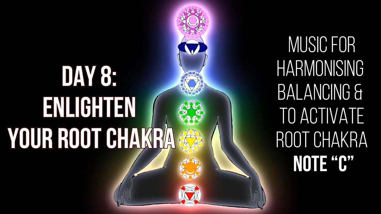 Day 8: Enlighten Your Chakras | Music for Harmonizing, Balancing & Activate Root Chakra| Note “C” смотреть онлайн