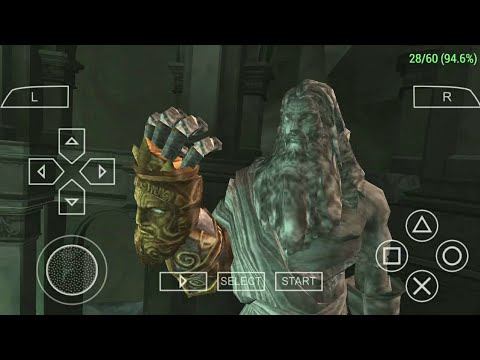 Kratos gets gauntlet of Zeus | God Of War : Chain Of Olympus | Android | PPSSPP смотреть онлайн