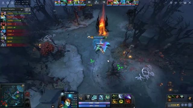 Gabbi (Rank 49) plays Naga Siren Dota 2 Full Game смотреть онлайн