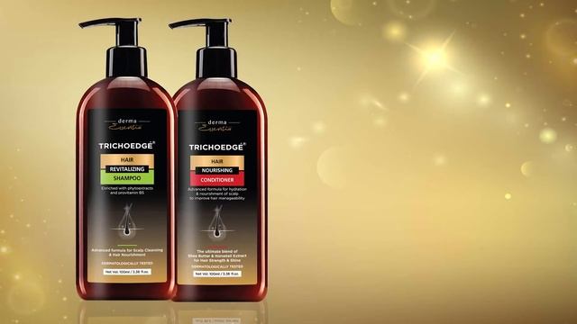 Best hair Growth Shampoo and Hair Conditioner | Hair Fall Control | Trichoedge | Derma Essentia смотреть онлайн