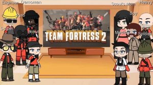 Gacha Club Reaction: TF2 characters react to Team Fortress 2 meet them all
