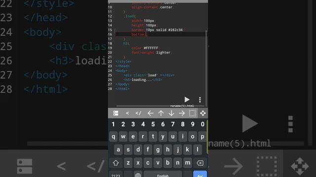 html loading animation | css loading animation | html loading screen | web page loading animation смотреть онлайн