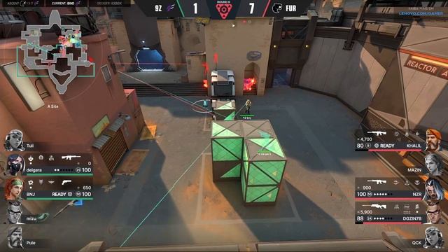 FURIA x 9z Team (Mapa 2: Bind) | VALORANT Last Chance Qualifier смотреть онлайн